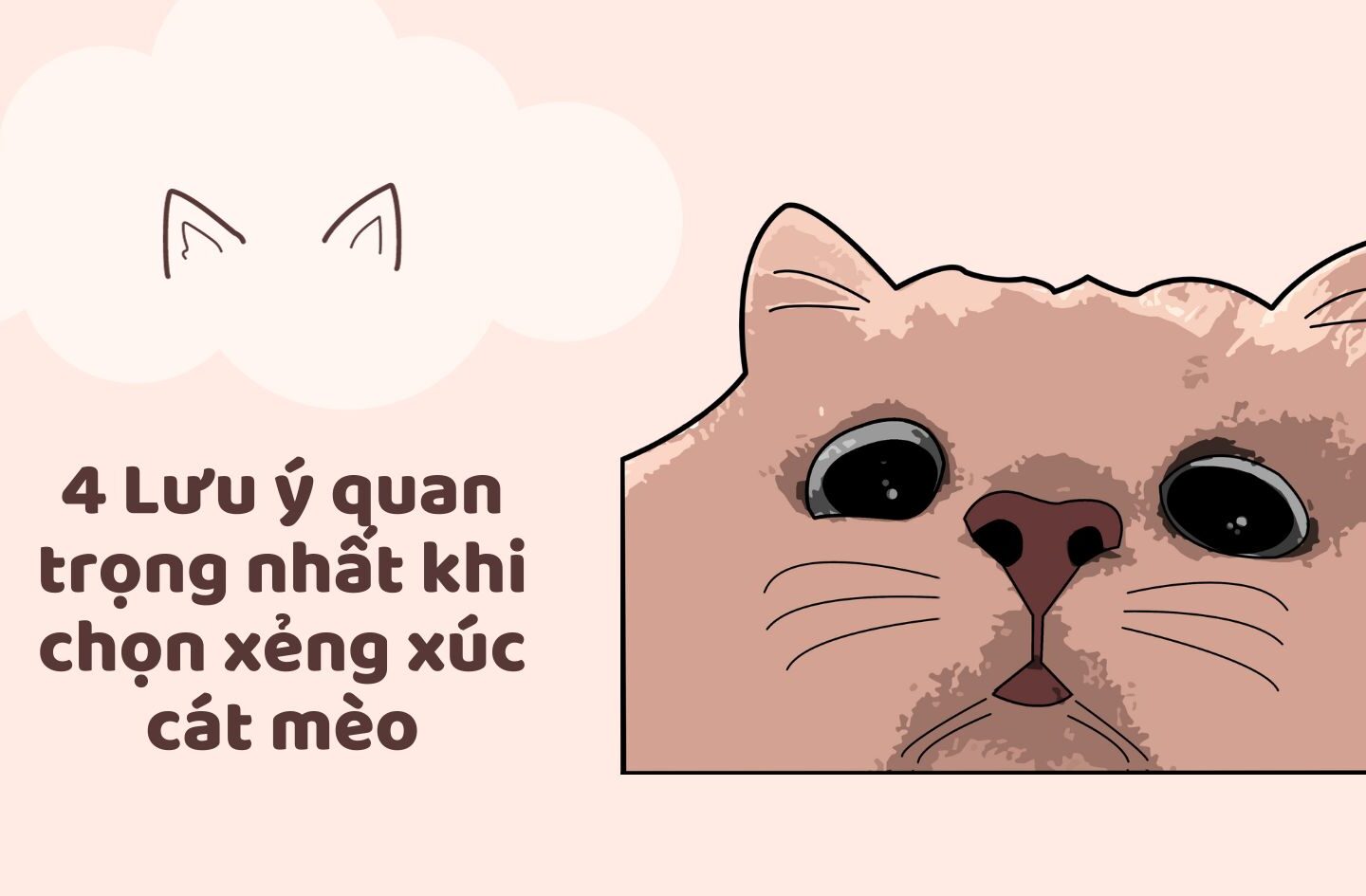 Xẻng xúc cát mèo